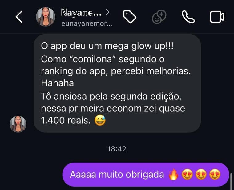 Depoimento de Nayane — Passo Fundo em Dobro